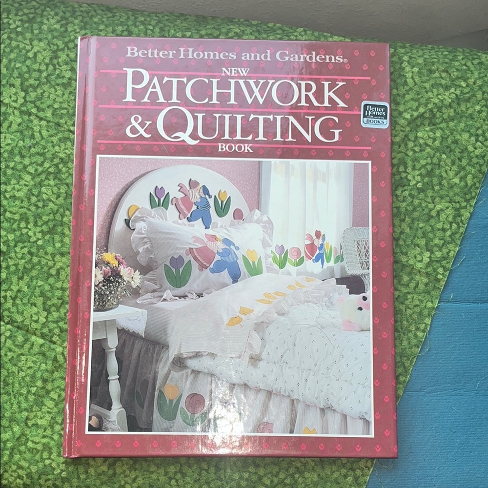 Better Homes and Gardens Patchwork & Quilting Book Vintage 1987